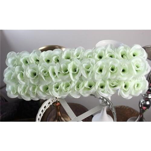 SPR ivory-rose petals Wedding road lead flowers Bouquets Wedding road cited flowers and arch decoration