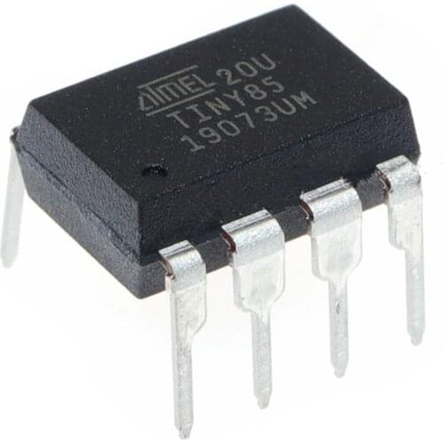 1pcs/lot ATTINY85-20PU ATTINY85-20 ATTINY85 85-20PU ATTINY45-20PU ATTINY45 45-20PU DIP-8 In Stock