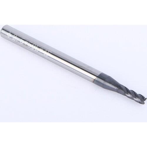 1PC CNC Lathe Milling Cutter router bit Alloy Carbide End 4Flutes Mill tools For Steel Metal cutter for Wood Aluminum Metal