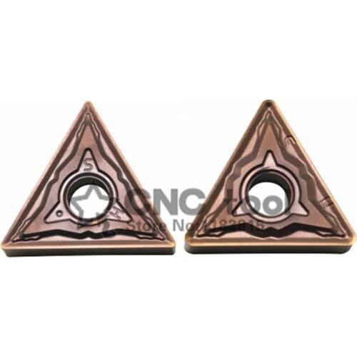 10Pcs TNMG160404 TNMG160408 HS Indexable lathe tools CNC Carbide Insert For stainless steel