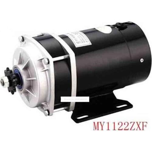 Electric Tricycle Accessories MY1122ZXF Motor 24V 650W Permanent Magnet DC Brush Motor 3200r/min 6:1 Reduction Ratio Hot Selling