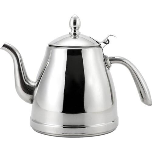 1.5/2L Stainless Steel Water Kettle Tea Pot Coffee Pot With Filter For Gas Stovetop Induction Cooker Kitchen Tools