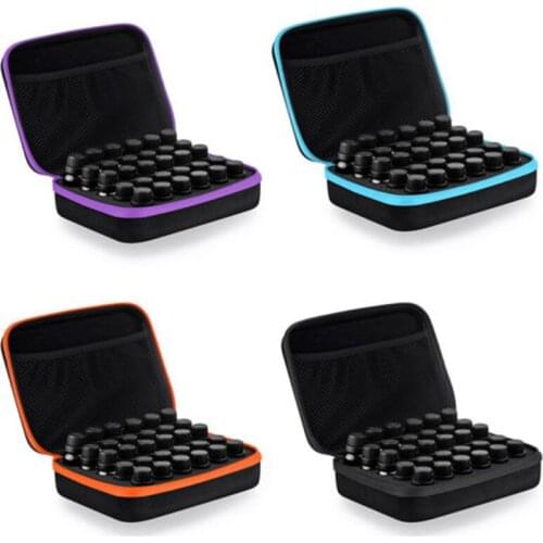 Essential Oil Case 30 Bottles 5ML10ML 15ML Perfume Oil Essential Oil Box Travel Portable Carrying Holder Nail Polish Storage Bag