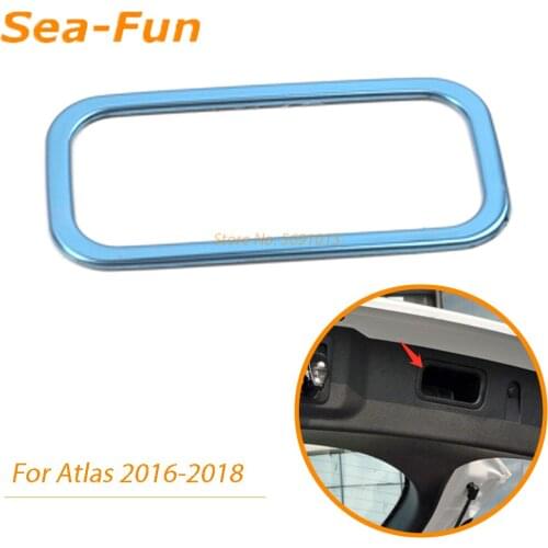 For Geely Atlas Emgrand NL-3 Proton X70 Car Trunk Handle Bowl Trim Cover Decoration Frame Rear Door Molding Interior Accessories