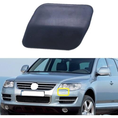 For VW Touareg 2007 2008 2009 2010 Car-styling Front Bumper Headlight Washer Cover Cap Left Driver Side