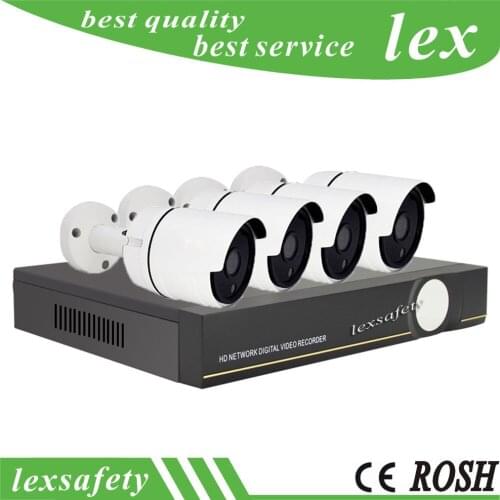 Full HD 1080P 4 Channel ip camera CCTV System 2MP Outdoor IP Camera,Wireless IP Surveillance Camera 4CH 1080P POE NVR CCTV Kit