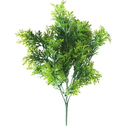 Simulation Small Fern Leaves Artificial Plant Branch Lifelike Creative Artificial Greenery Fake Plant For DIY Garden