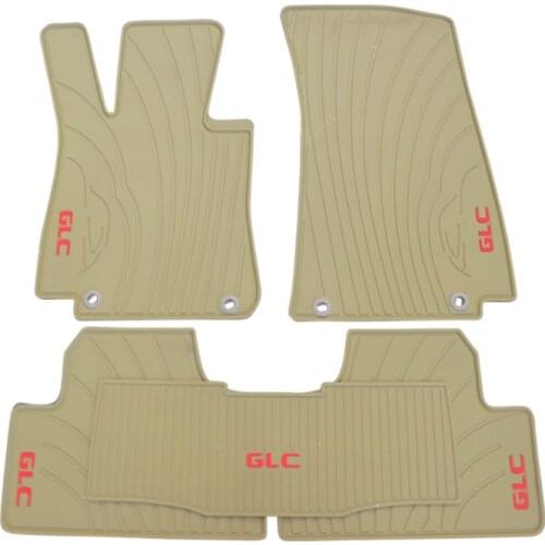 Custom No Odor No Odor Carpets Waterproof Rubber Car Floor Mats for Mercedes Benz GLC GLC200 GLC260 GLC300