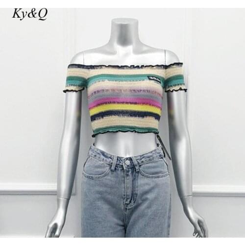 Ky&Q Women's Knitted T-shirts