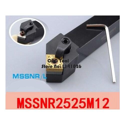 MSSNR2525M12/ MSSNL2525M12 Metal Lathe Cutting Tools,CNC Turning Tool,Lathe Machine Tools, External Turning Tool Type MSSNR