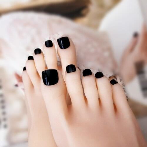 Wholesale New 22 tips Nail Art Sticker Self-adhesive Toe Sticker Pedicure Beauty Wrap Decoration Toe Decal 200pks free shipping