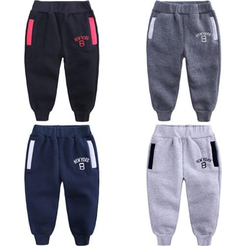 Autumn Winter kids clothes baby fashion Sweatpants boys Long Pants Breathable and comfortable baby boy clothes 18Months-10Years