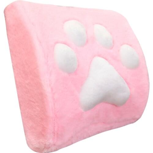 Pillow, waist, pillow, cushion, back cushion, workers chair office student chair memory cotton removable and washable