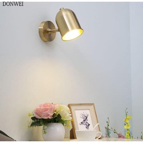 Adjustable 7W LED Wall lamp Bedroom living room Nordic Modern Wall light Aisle Study Reading Sconce Indoor Decorative lighting