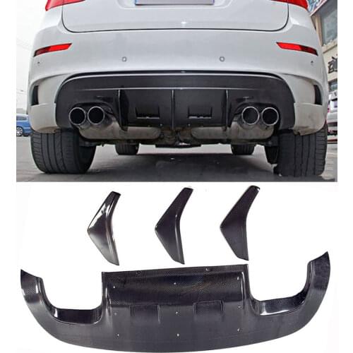 A Style Carbon fiber Rear Diffuser Fit For BMW E71 X6M
