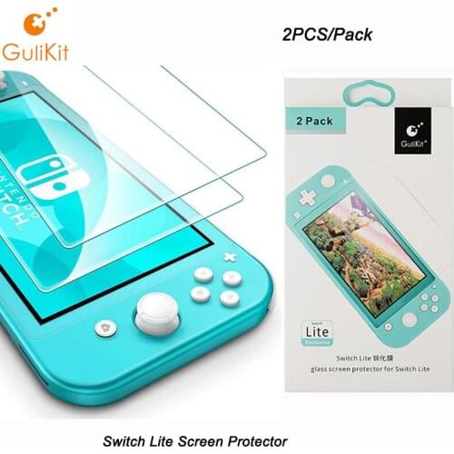 Gulikit Tempered Glass Screen Protector Glass Film for Nintend Switch Lite Screen Protect Film