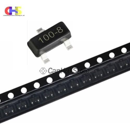 50PCS MCR100-8 SOT-23 MCR100 100-8 SOT23 SMD Silicon controlled rectifier New Original