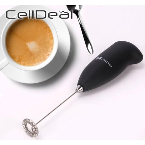 Automatic Electric Milk Frother Egg Foam Coffee Maker for Egg Milk Cappuccino Whisk Tools Portable Home Kitchen Coffee Chocolate
