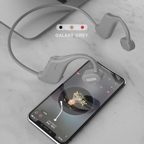 Wireless Bone Conduction Earphone Bluetooth Headset Running Sport Headphones