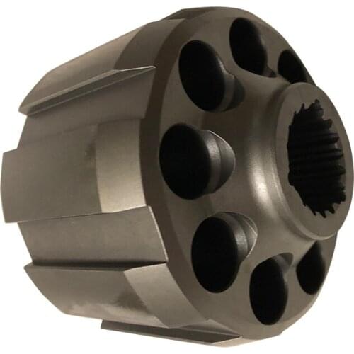 Cylinder block A10VT45 replacement pump parts for Rexroth Piston Pump travel motor