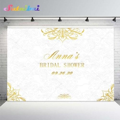 Background Photography Gold Swirl Pattern Texture Customized Personalized Studio Background for Wedding Party Photo Booth Props