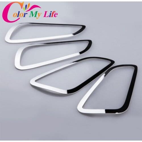 Color My Life Stainless Steel Inner Door Handle Cover Trim Stickers for Ford New Focus 3 MK3 2012 2013 2014 2015 Accessories
