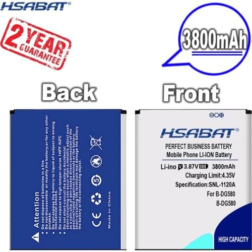 New Arrival [ HSABAT ] 3800mAh B-DG580 Replacement Battery for DOOGEE DG580