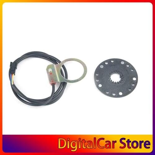 Conversion Kit Electric Plastic Bicycle Scooter Pedal Assistant Sensor 5 Magnet Easy To Install And Use