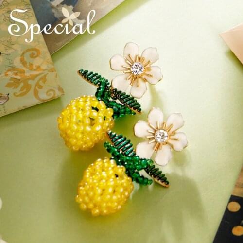 SPECIAL Earrings Earrings Earrings Light Luxury Niche Sens Fashion Personal Love Jackfruit 2021 New Trend