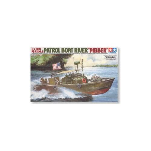 TAMIYA 1/35 scale models 35150 US Navy PBR31 MK.II "Bibo" river patrol speedboat