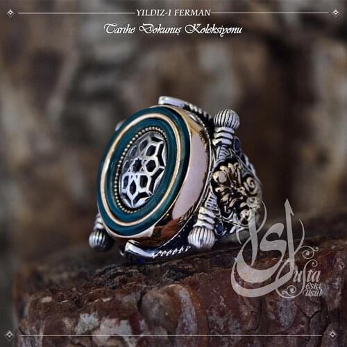 YILDIZI FERMAN ÖZELLEŞTİRİLMİŞ GÜMÜŞ YÜZÜK