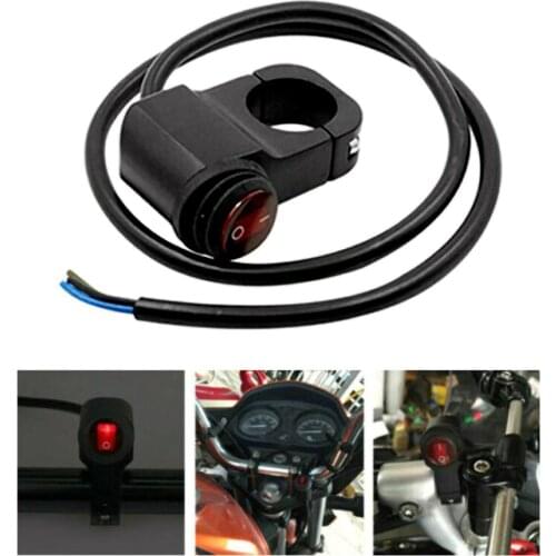 High Quality Motorcycle Handlebar On Off Switch Waterproof For Headlight Fog Spot Light 12V Drop Shipping