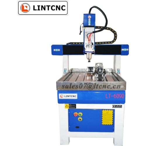 4 Axis 2.2KW Machine 3D Milling Engraving 6090 6012 1212 CNC Router with Factory Price