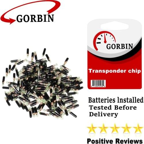 GORBIN ID48 Chip Car Key for VW Audi Seat Skoda Porsche Transponder Glass Chip ID 48 Blank New Not Coded