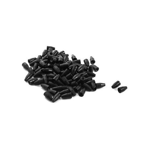 Hot selling 100Pcs 6x10mm Point Ended PCB Test Fixture Parts Plate POM Pressure Bar Black