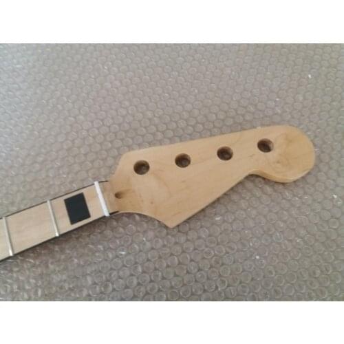 Maple 20 Fret Neck For Electric JAZZ Bass Guitar Neck Parts Replacment