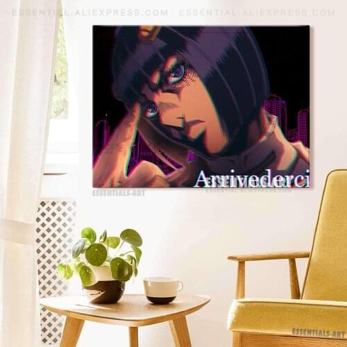 Bruno Arrivederci JOJO Anime Canvas Wall Art Poster Home Decor Painting Bedroom Study Living Room Decoration Prints Pictures