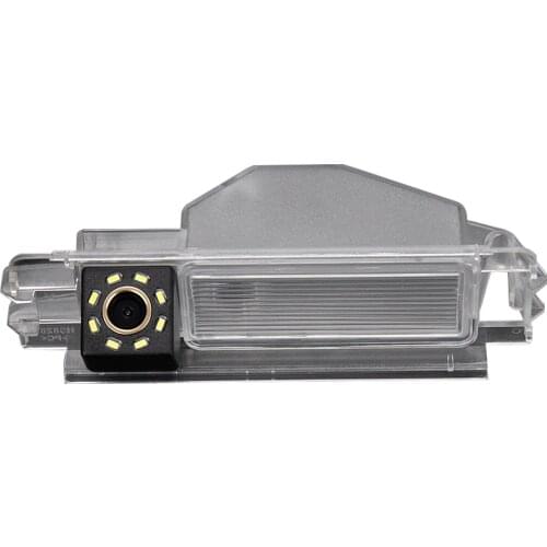 Misayaee Car Rear View Reverse Parking Camera Golden 8 LED for Nissan March / Micra For Renault Logan/ Sandero / Pulse 2010 -201