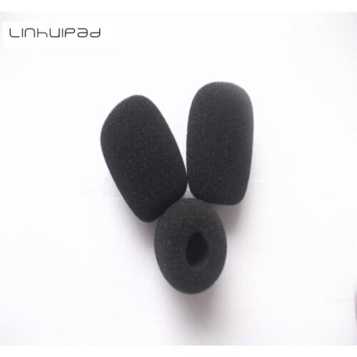 Linhuipad Foam Microphone Windscreen, mic sponge cover 11mm inner diameter & 32mm inner length 10pcs/lot