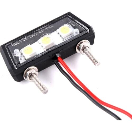 Mini Motorcycle LED Tail Rear Light Motorbike License Plate Light Car Auto Rear Light Universal