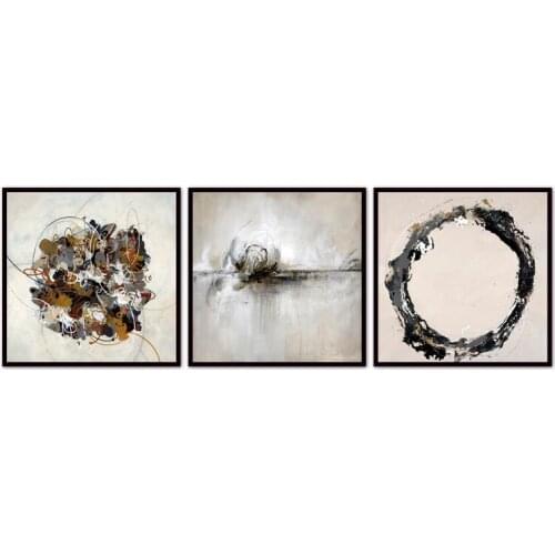 Fashion 3pieces /set Canvas Wall Art Home Decoration Pictures For Living Room (No outside Frame only with inner Frame)