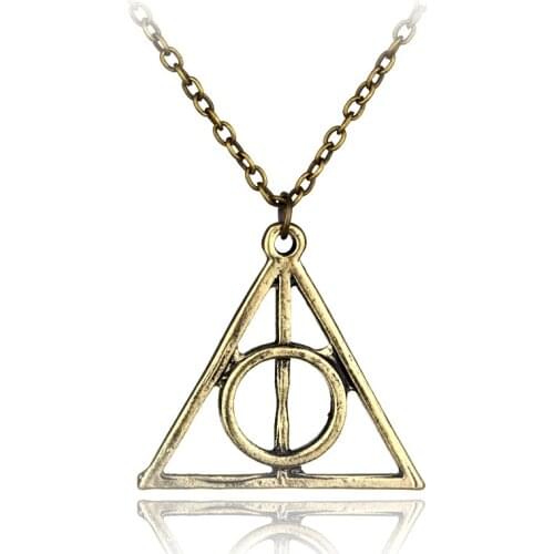 MQCHUN Fashion Jewelry Hip-hop Geometric Triangle Pendant Necklace Accessories Link Chain Jewelry Necklace-30