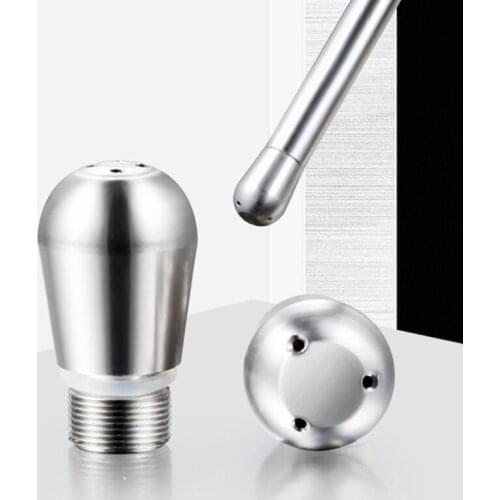 3/4 Holes Stainless Steel Coffee Machine Steam Nozzle Replacement Parts Accessories Universal Perfect Milk Foam Spout Maker