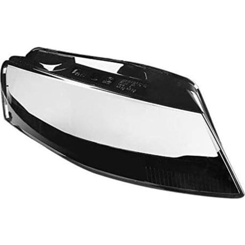 X7AE Front headlights headlights glass mask lamp cover transparent shell lamp masks For A4 B8 2009-2012