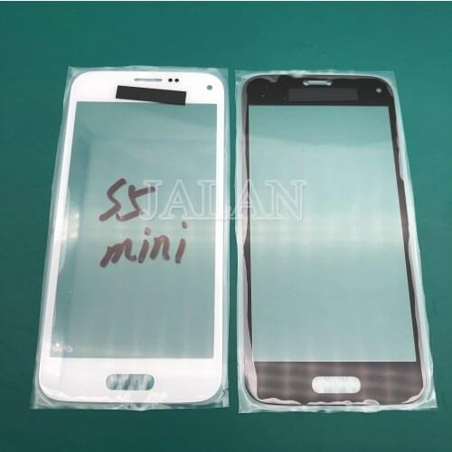 JALAN 5pcs For Samsung S5/S5 mini/ S5 NEO Front Glass Touch Panel G800 G900 G903 cracked glass replacement touchscreen repair