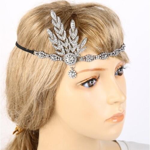 Fashion Accessories Flower Headwear Rhinestone Hair Band Pearl Bridal Headband Woman Jewelry Bridal Wedding Dress Headdress