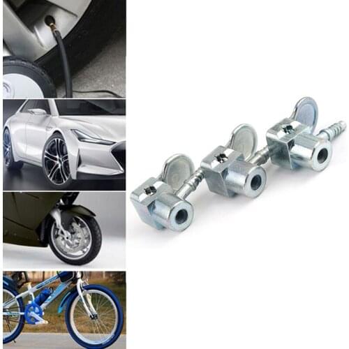 6.5mm Automobile Tire Wheel Air Suction Cup Air Pump Valve Clip Connector Brass 59.5x17mm Zinc Alloy