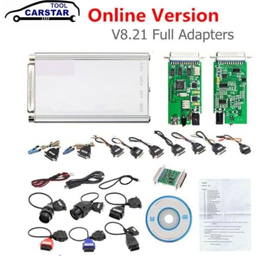 Professional V8.21/V10.93 Carprog Full Adapter V8.21 with keygen Online Programmer For Radio/Dash/IMMO/ECU Auto Repair Tool