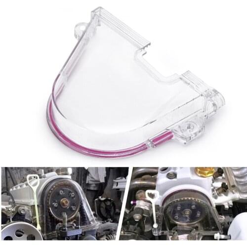 For Honda Civic 96-00 D15 D16 EK EG VR6337 Clear Cam Gear Cover Timing Pulley Cover Auto Interior Accessories Top Quality