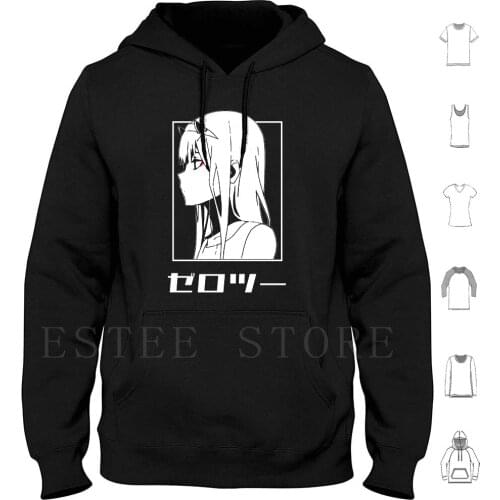 Zero Two [ Darling In The Franxx ] Hoodie Long Sleeve Zero Two Darling In Franxx Darling In The Franxx Franx Mecha Zero Two